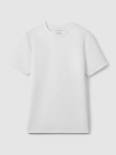 Interlock Jersey Crew Neck T-Shirt White | Mens