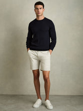 Short Length Casual Chino Shorts Chalk | Mens