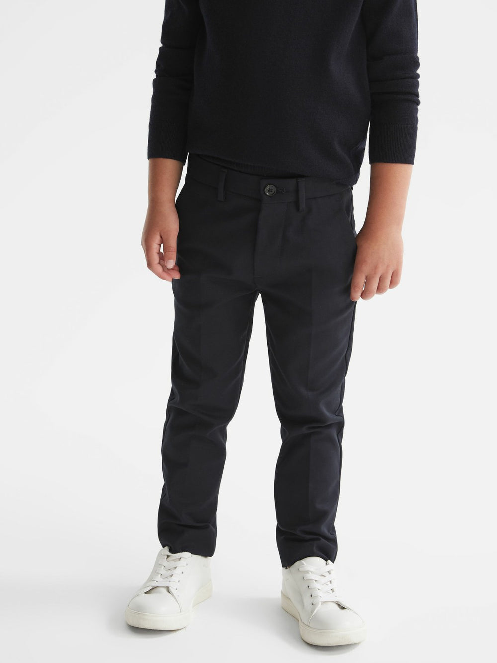 9-14 yrs Slim Fit Chinos Navy | Children