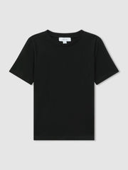 9-13 yrs Crew Neck T-Shirt Black | Children