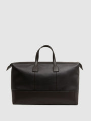 Leather Holdall Chocolate | Mens
