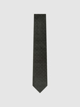 Polka Dot Silk Tie Dark Green | Mens