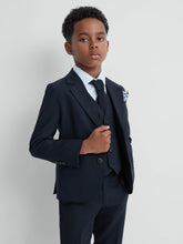 3-9 yrs Wool Blend Single Breasted Blazer Navy | Children