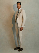 Slim Fit Side Adjuster Trousers Stone | Mens