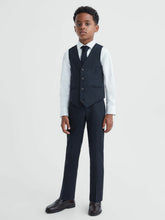 3-9 yrs Wool Blend Waistcoat Navy | Children