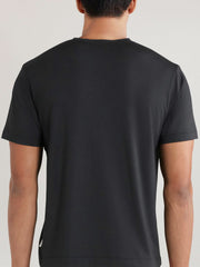 CHÉ Studios Crew Neck T-Shirt with TENCEL™ Fibers Black | Mens