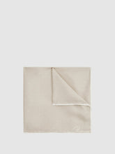 Polka Dot Silk Pocket Square Stone | Mens