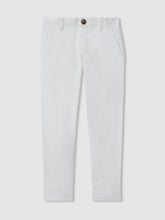 13-14 yrs Slim Fit Casual Chinos White | Children