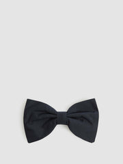 Grosgrain Silk Bow Tie Dark Navy | Mens