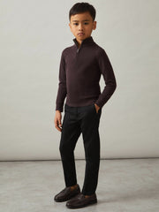 3-9 yrs Slim Fit Tapered Chinos Black | Children