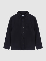 Junior Button Down Oxford Shirt Navy | Children