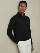 Merino Wool Half-Zip Jumper | Mens