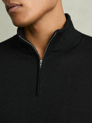Merino Wool Half-Zip Jumper | Mens