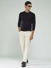 Straight-Leg Jeans White | Mens