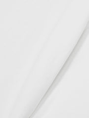 9-13 yrs Cotton-Jersey Roll-Neck Top with Stretch Ivory | Children