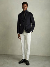 Single-Breasted Blazer With Gilet Insert Regular-Fit Navy | Mens