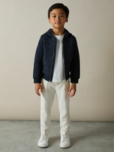 3-9 yrs Interlock Hybrid Hooded Puffer Jacket Navy | Children