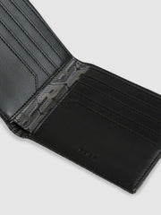 Coated Canvas Monogram Wallet Black | Mens