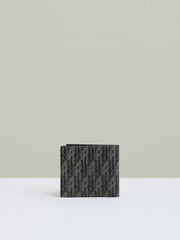 Coated Canvas Monogram Wallet Black | Mens