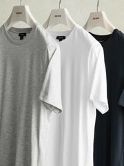 Cotton-Jersey Crew-Neck T-shirts 3 Pack Multi | Mens