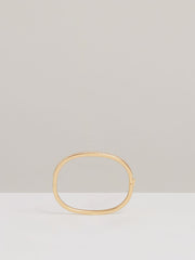 Hinged Crystal Cuff Gold | Womens