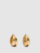 Sculptural Hoop Earrings Gold | Womens