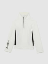 13-14 yrs Funnel-Neck Base-Layer Top White/Black | Children