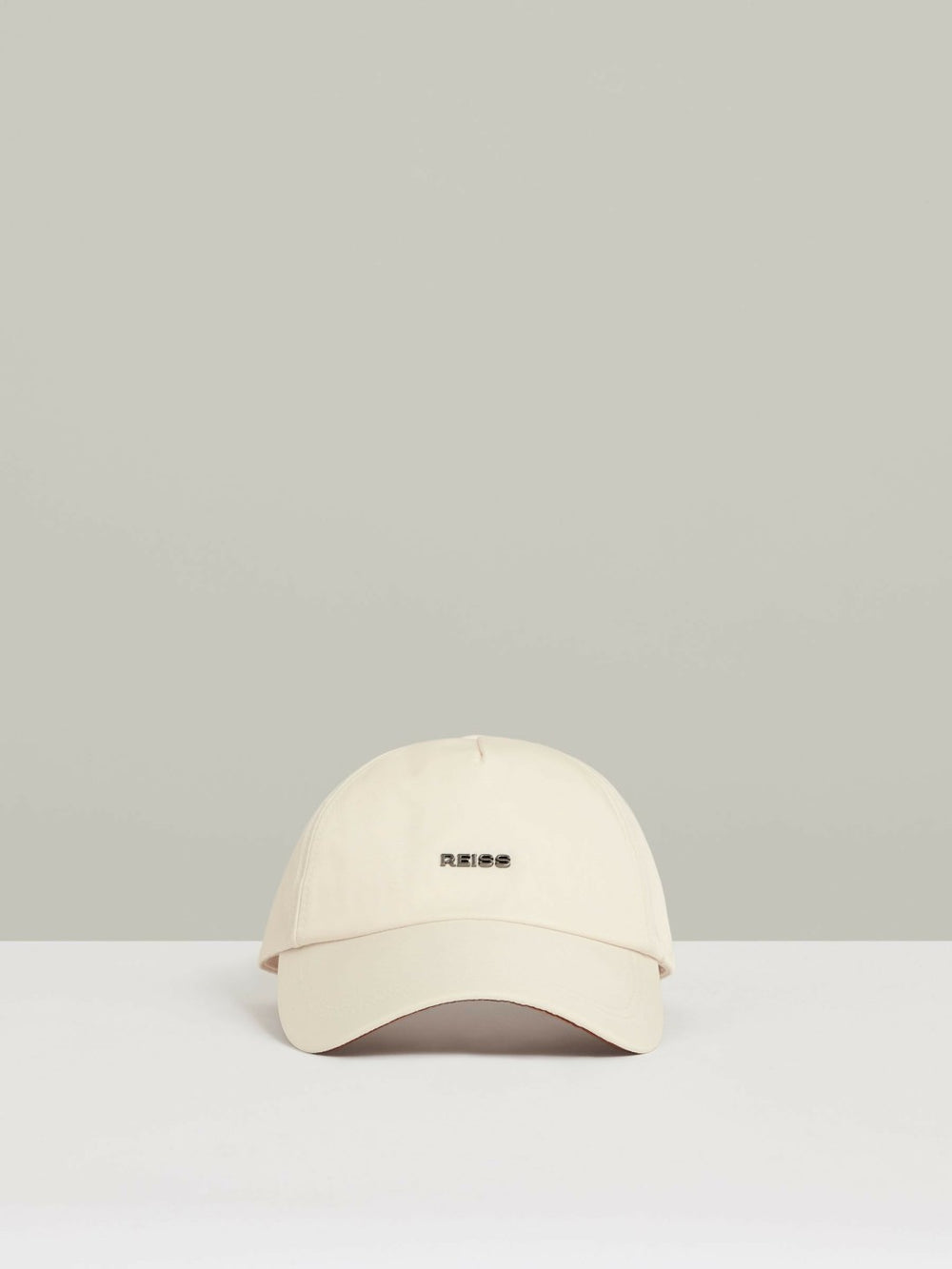 Logo Lettering Baseball Cap Ecru | Mens