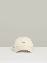 Logo Lettering Baseball Cap Ecru | Mens