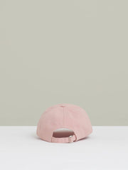 Cotton Logo-Embroidered Baseball Cap Washed Pink | Mens