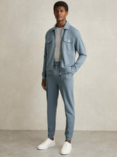 Drawstring Jersey Joggers Airforce Blue | Mens