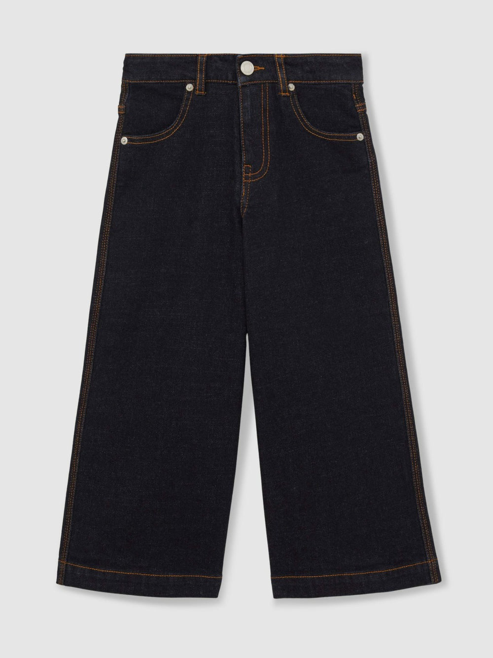 13-14 yrs Wide-Leg Jeans Indigo | Children