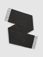 Wool and Cashmere Scarf Charcoal | Mens
