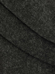 Wool and Cashmere Scarf Charcoal | Mens