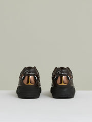 Overlay Logo Running Trainers Electric Brown | Mens