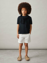 3-9 yrs Cotton Crew-Neck T-Shirt Navy | Children