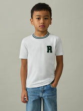 3-9 yrs Cotton Letter Patch T-Shirt White | Children