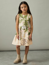 4-9 yrs Floral Scuba Sleeveless Dress Pink Print | Children