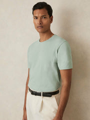 Cotton Crew Neck T-Shirt | Mens