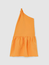 13-14 yrs One-Shoulder Tiered Dress Orange | Children