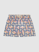 13-14 yrs Geometric Chain Print Shorts Multi | Children