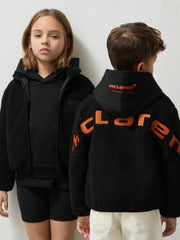 13-14 yrs Unisex Fit McLaren F1 Team Embroidered Fleece Jacket Black | Children