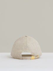 Linen Logo Baseball Cap Neutral | Womens