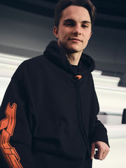 McLaren F1 Team Oversize Toggle Hoodie Unisex Fit Black | Mens