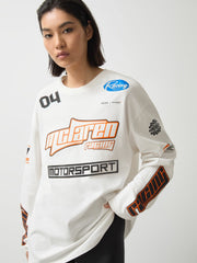 McLaren F1 Team Cotton Logo T-Shirt Unisex Fit White | Mens
