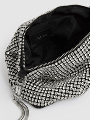 Crystal Bracelet Pouch Bag Silver | Womens
