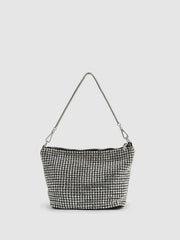 Crystal Bracelet Pouch Bag Silver | Womens