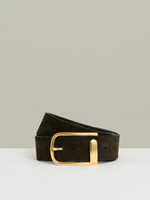 Leather Half Keeper Belt Chocolate | Womens