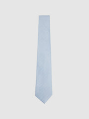 Polka Dot Silk Tie Light Blue | Mens