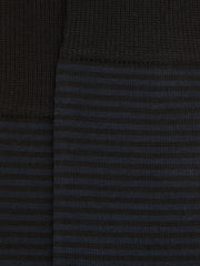 Striped Socks Black/Navy | Mens